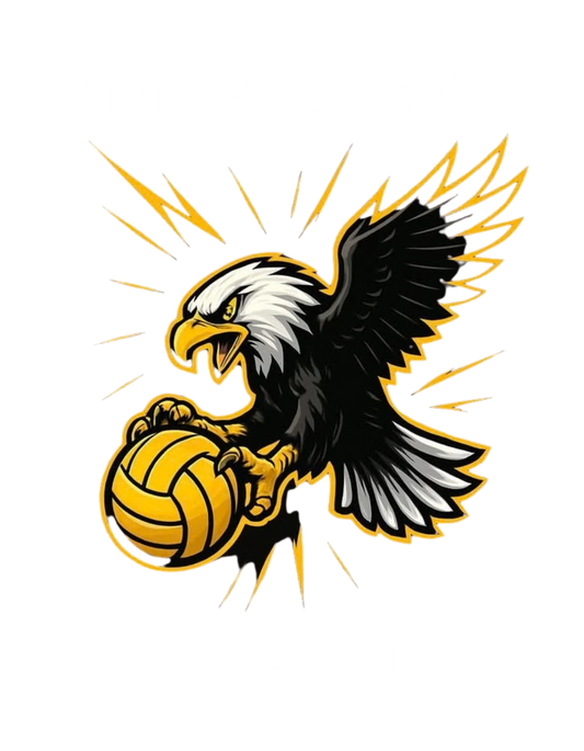 Eagles Volleyball T-Shirt graphic