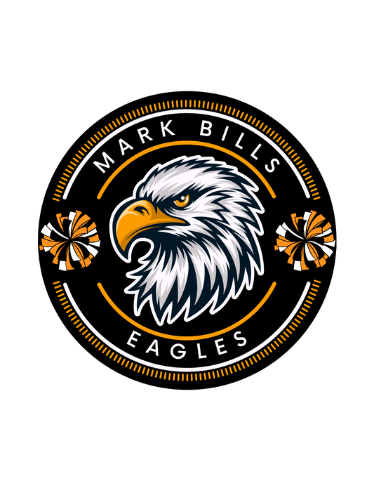 Mark Bills Eagles Cheer T-Shirt graphic