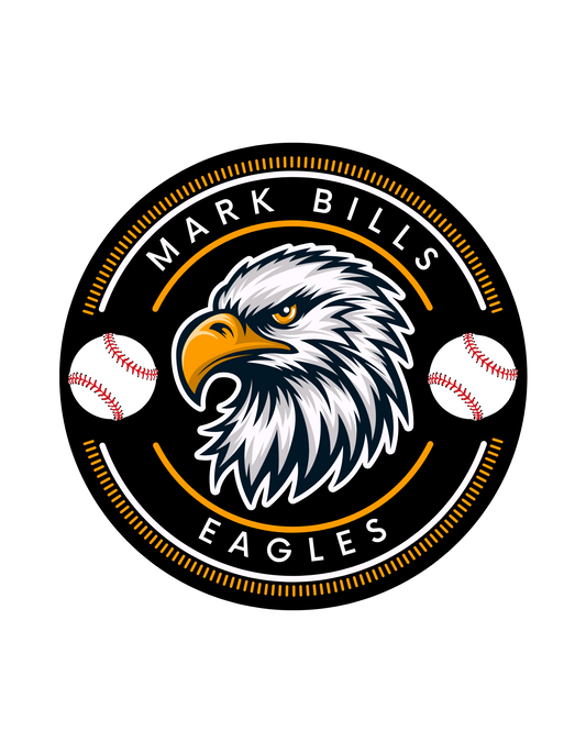 Mark Bills Eagles Baseball T-Shirt graphic