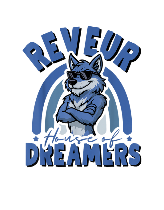 Reveur House of Dreamers cool wolf T-Shirt graphic